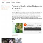 Pollyanna et Rivkah Gare Montparnasse 7 novembre 2013 - Article de LYLO