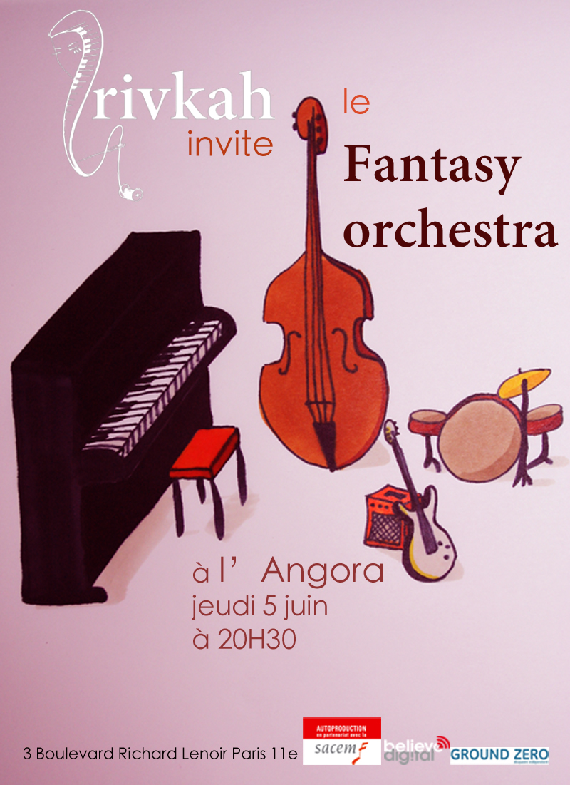 Rivkah et Fantasy Orchestra à l'Angora