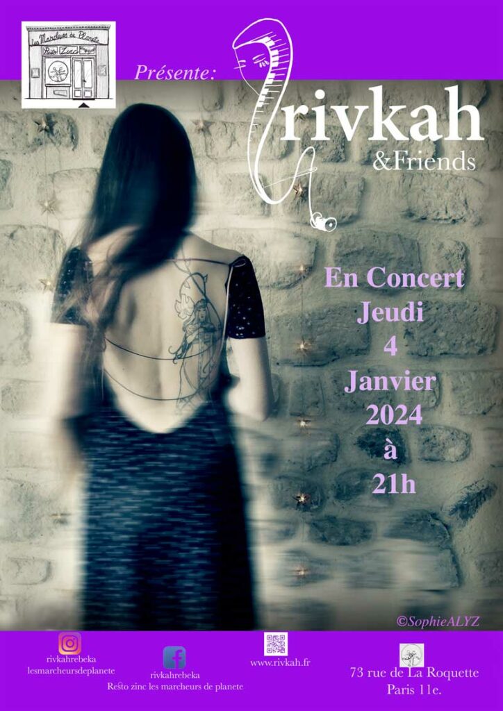 Rivkah - Les Marcheurs de Planète - janvier 2024