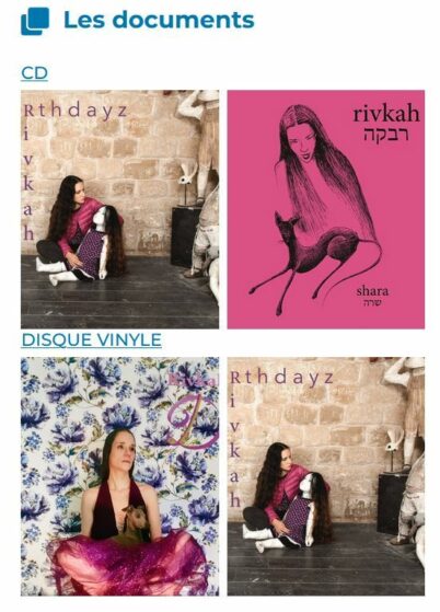 Albums Rivkah Médiatheque Orléans