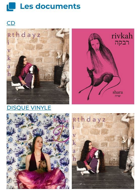 Albums Rivkah Médiatheque Orléans